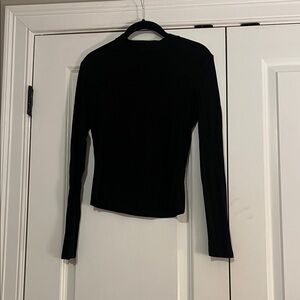 Black turtle neck